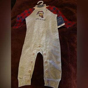 Life is Good Christmas Romper